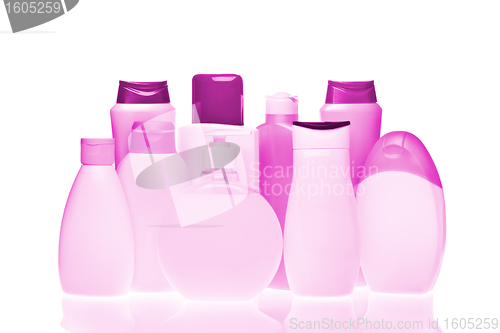 Image of cosmetic bottles