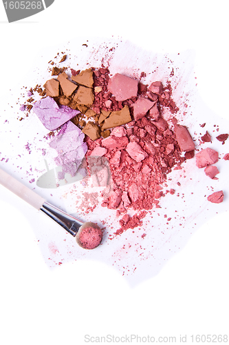 Image of crushed eyeshadow