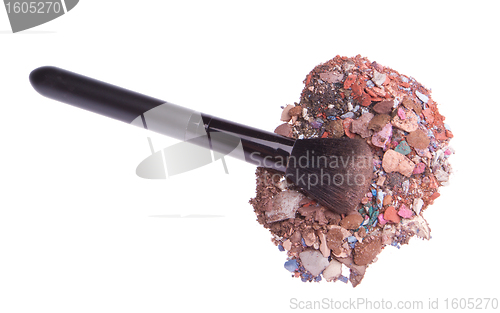 Image of crushed eyeshadows