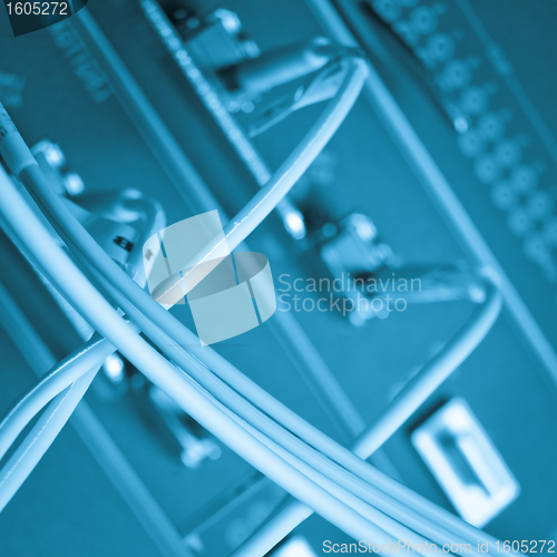 Image of network cables