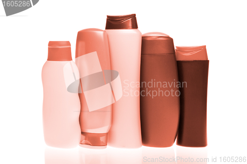 Image of cosmetic bottles