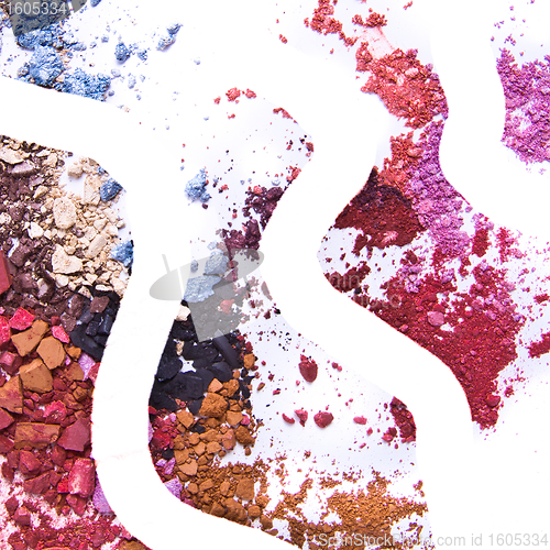 Image of crushed eyeshadow