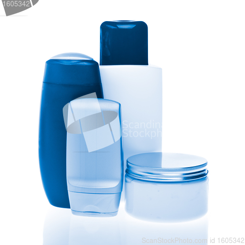Image of cosmetic bottles