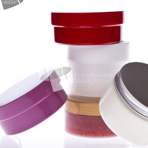 Image of cosmetic bottles