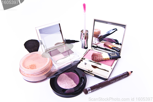 Image of makeup collection