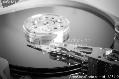 Image of computer hard drive