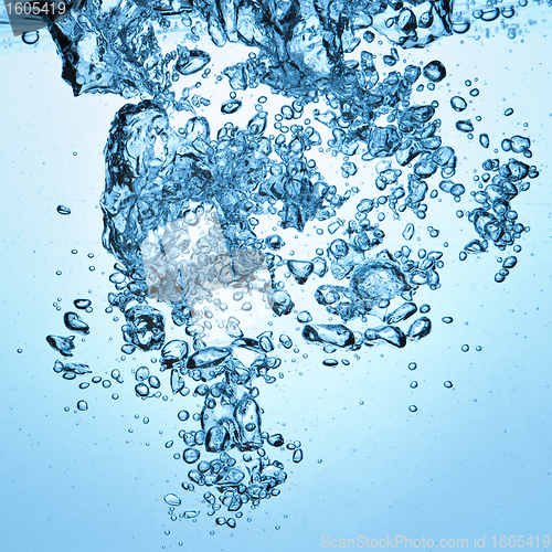 Image of bubbles in water