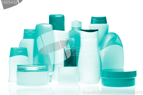 Image of cosmetic bottles