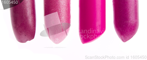 Image of scraps of lipstick