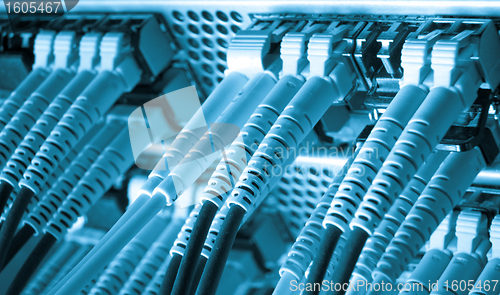 Image of network cables