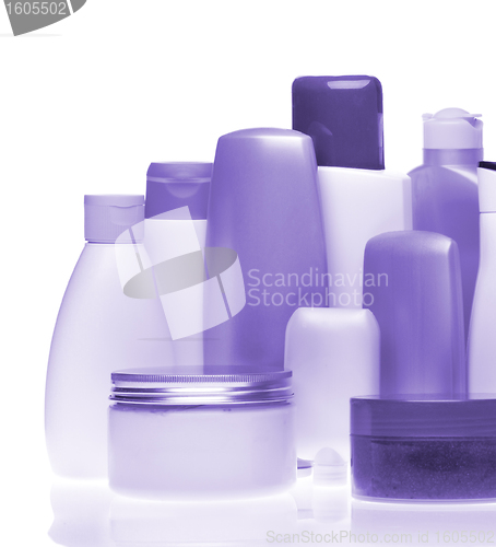 Image of cosmetic bottles