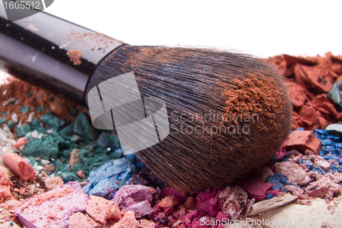 Image of set of crushed eyeshadows