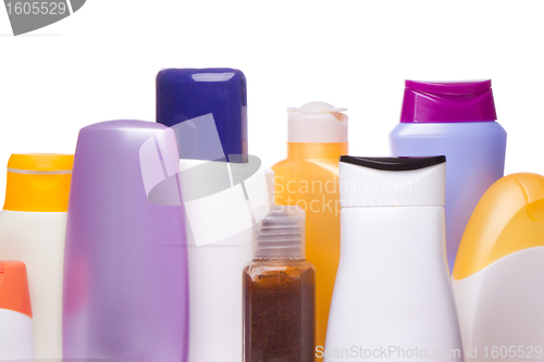 Image of cosmetic bottles
