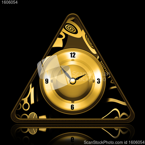 Image of Golden Clock