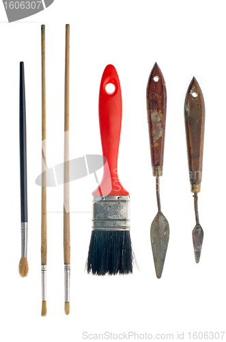 Image of Paint brushes