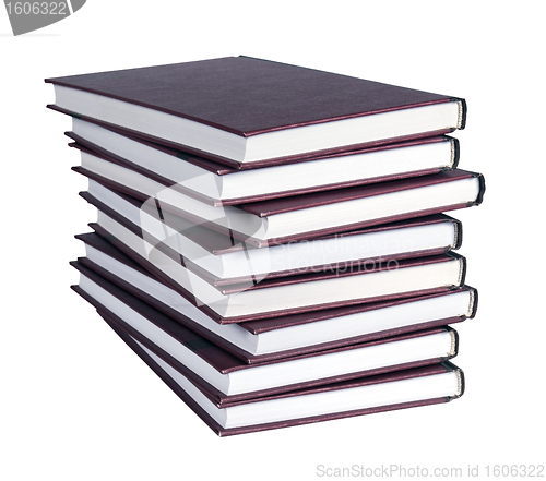Image of A large stack of books