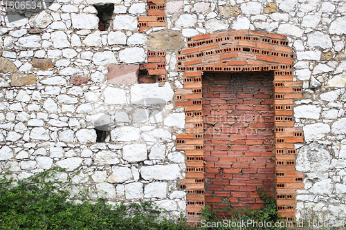 Image of closed door