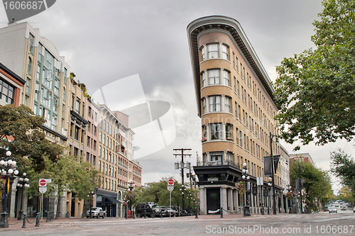 Image of Historic Buildings in Gastown Vancouver BC