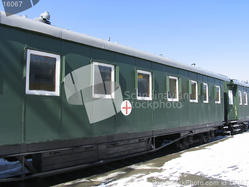 Image of Old hospital-car