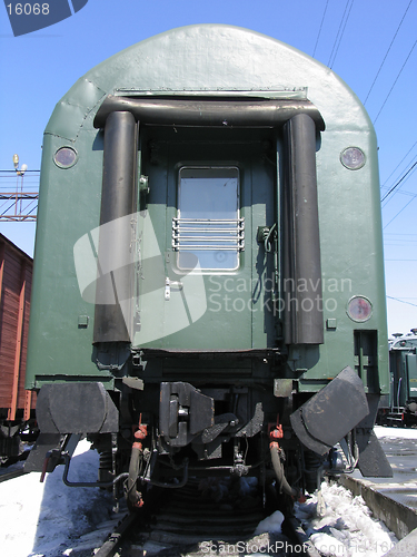 Image of End of passenger carriage