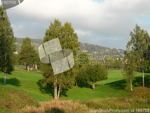 Image of Bogstad golf course in Oslo.