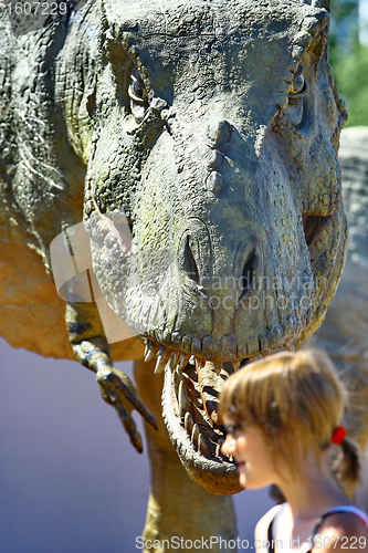 Image of Dinosaur Tyrannosaurus Rex Head