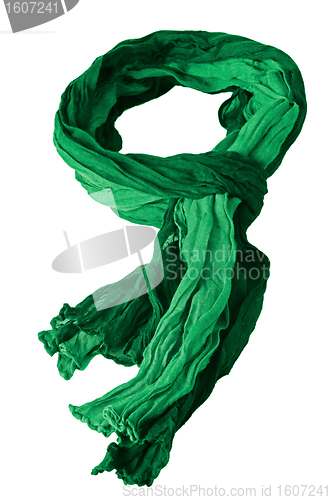 Image of Green scarf