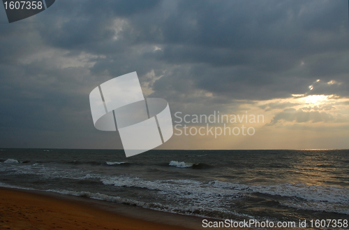 Image of Sunset in Sri Lanka