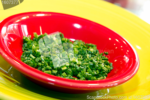 Image of Organic Chopped Garlic Green Onion Chives