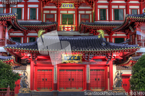 Image of Buddha Tooth Relic Temple Front Doors