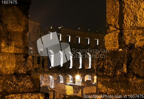 Image of Arena by night