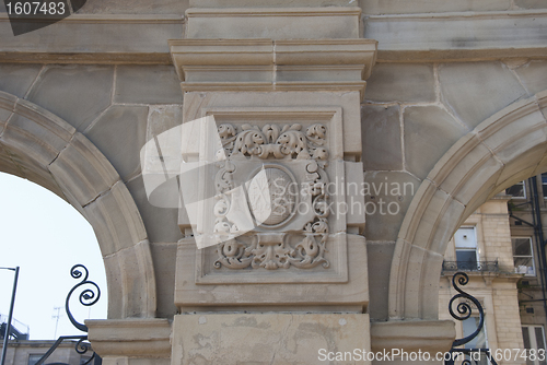 Image of Carved Coat of Arms