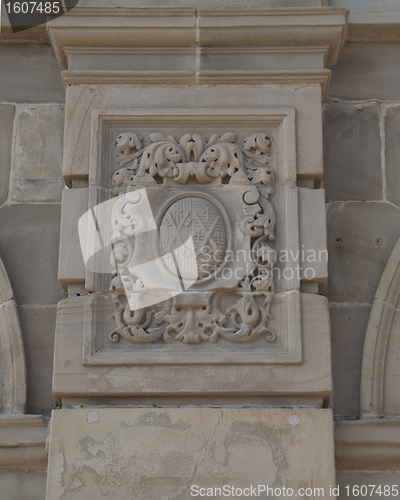 Image of carved stone plaque