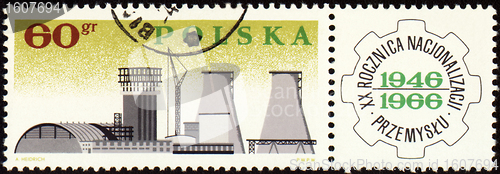 Image of Big plant on post stamp