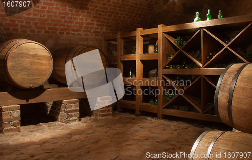 Image of Wine barrels