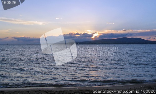 Image of Evening and the sea