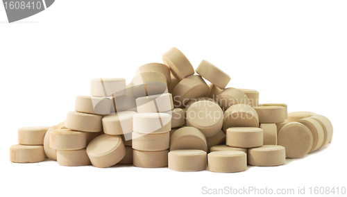 Image of Tablets pills medicine in heap