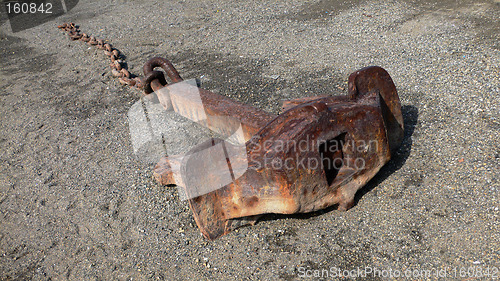 Image of rusty anchor