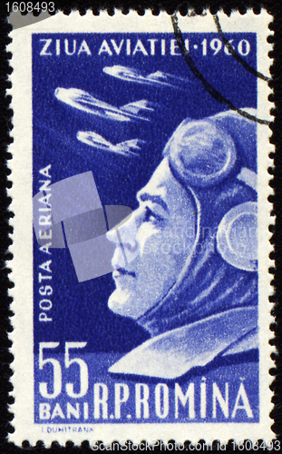 Image of Aviation Day on post stamp