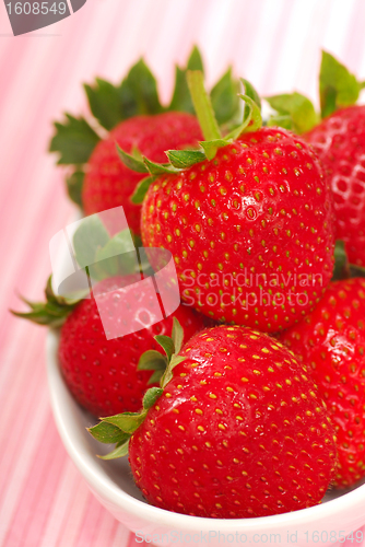 Image of Fresh organic strawberries