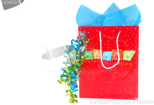 Image of Shopping bag for a birthday event