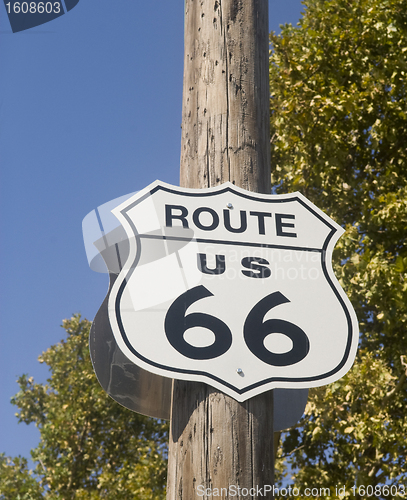 Image of Old Route 66 Sign