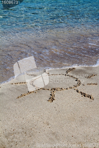 Image of Sun in the sand