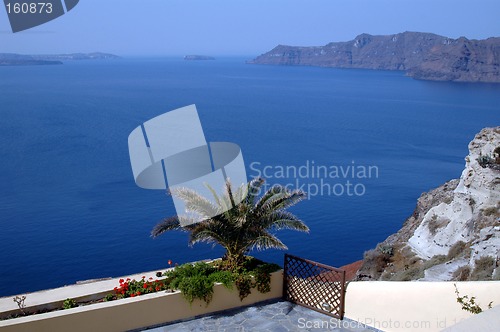 Image of santorini view