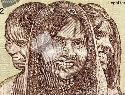 Image of Three Young Women from Eritrea