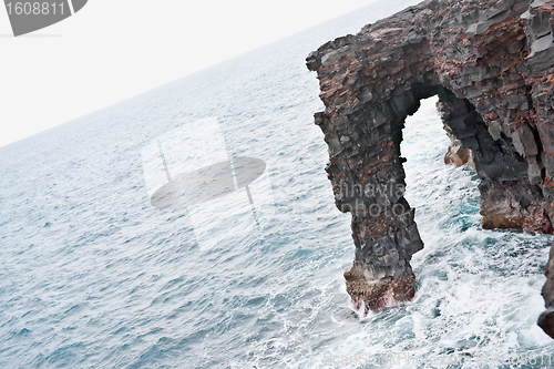 Image of  Arch in Volcano National Park. Big Island, Hawaii.