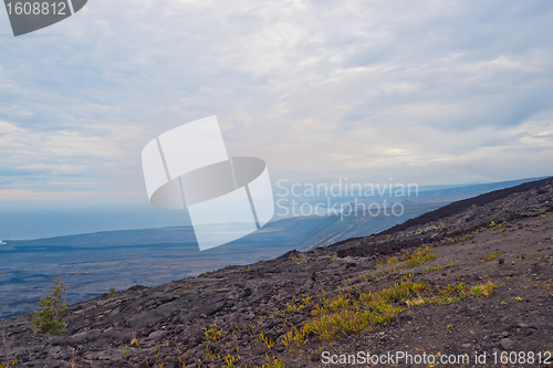 Image of View from Chain of craters road in Big Island Hawaii