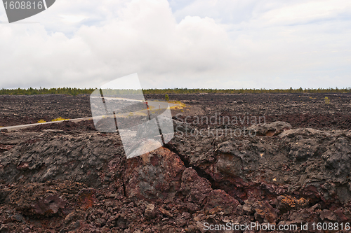 Image of  Chain of craters road in Big Island of Hawaii