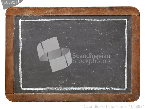 Image of grunge vintage blackboard