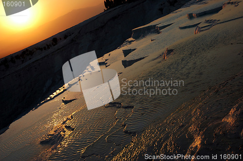 Image of Sunset at Pamukkale